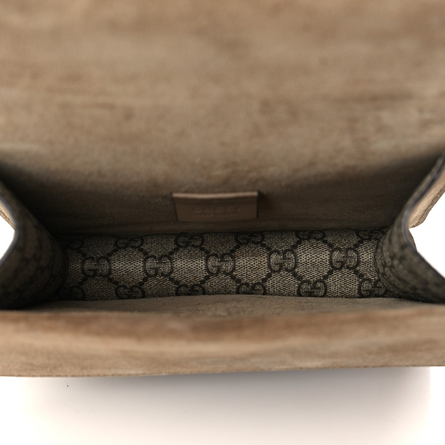 Gucci GG Supreme Monogram Mini Dionysus Shoulder Bag Taupe 5 of 6