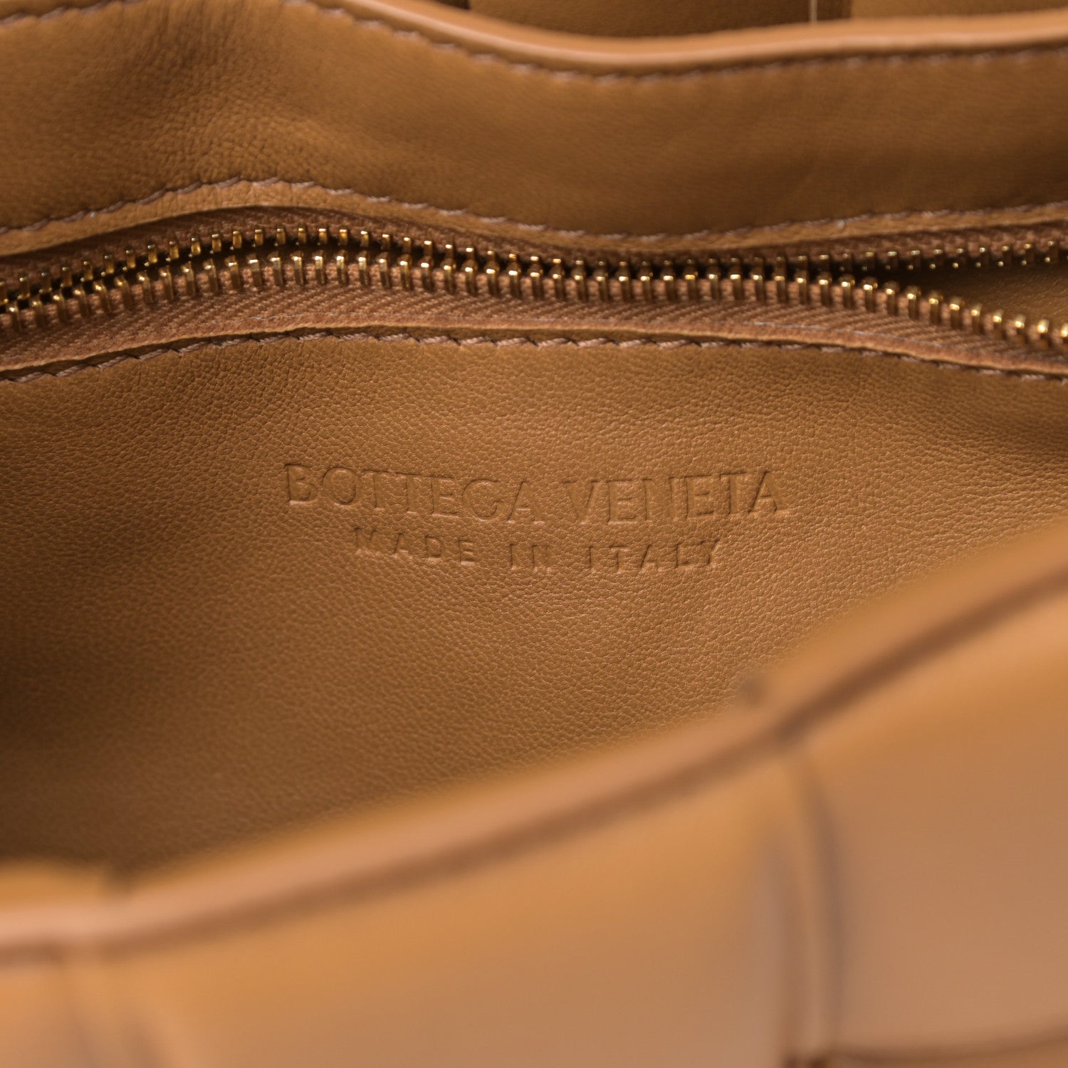 Bottega Veneta Nappa Maxi Intreccio Padded Cassette Crossbody Bag Caramel 6 of 12