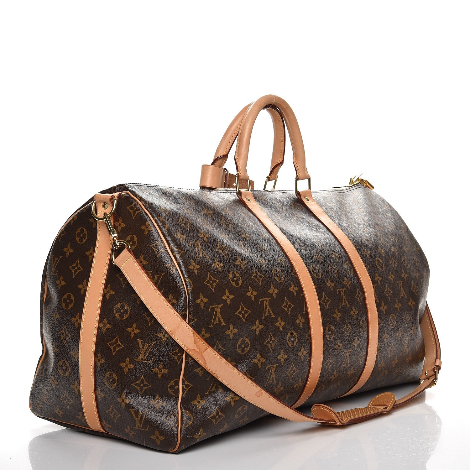 Louis Vuitton Monogram Keepall Bandouliere 55 4 of 23