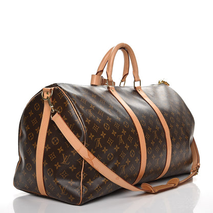 Louis Vuitton Monogram Keepall Bandouliere 55 4 of 23