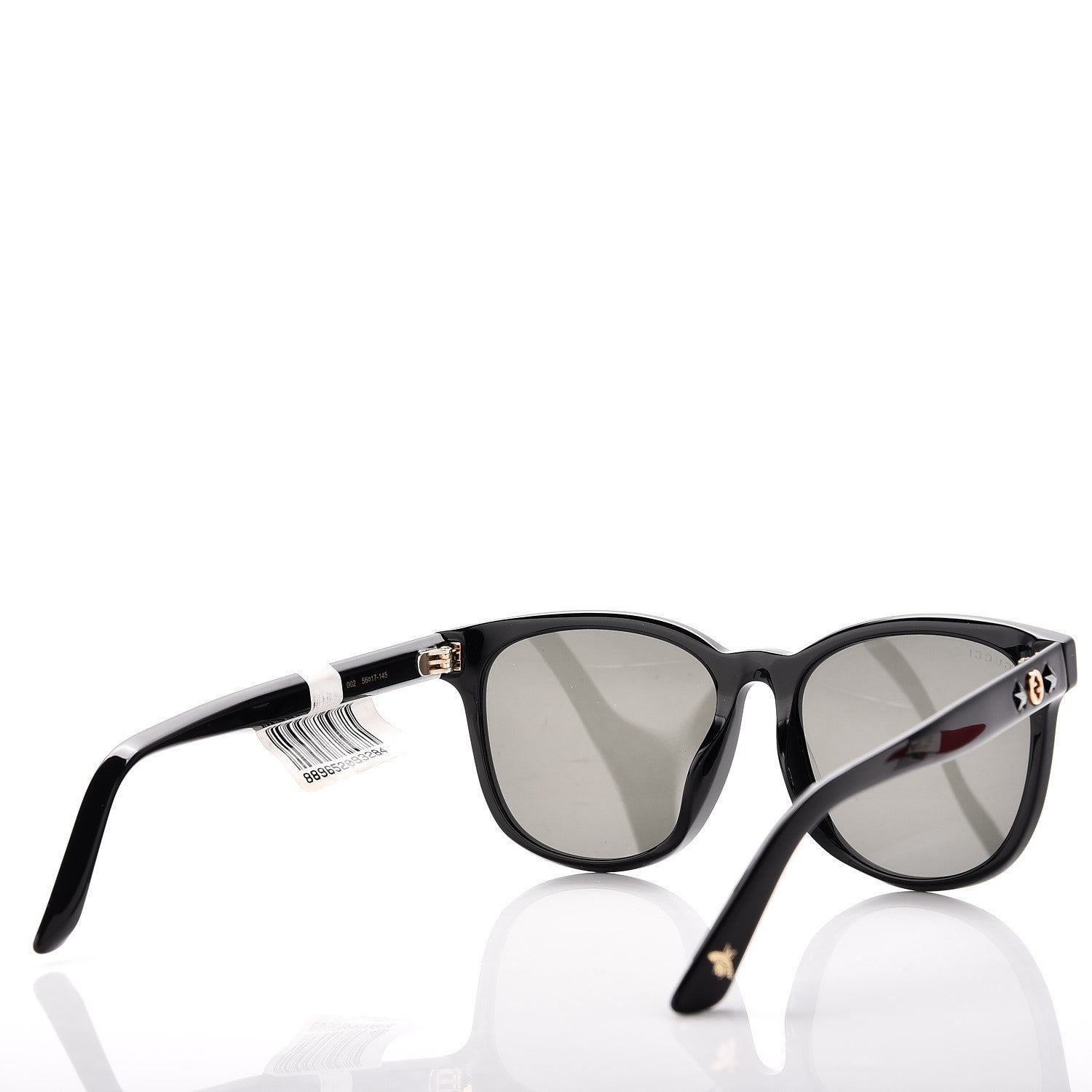 Gucci Acetate Frame Mirrored GG 0232S/K Black 3 of 6