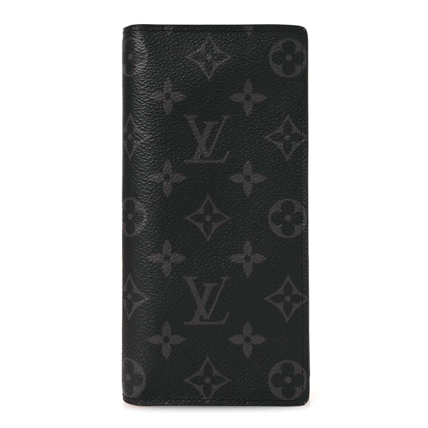 Louis Vuitton Monogram Eclipse Brazza Wallet 1 of 7