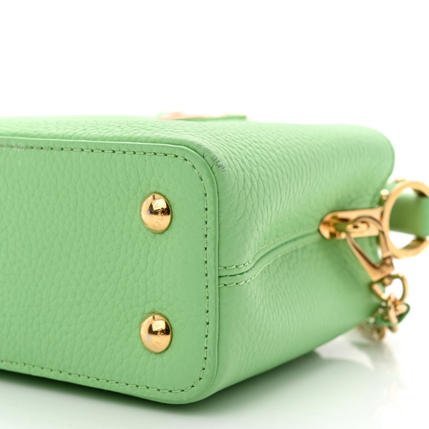 Taurillon Mini Capucines Vert Pomme