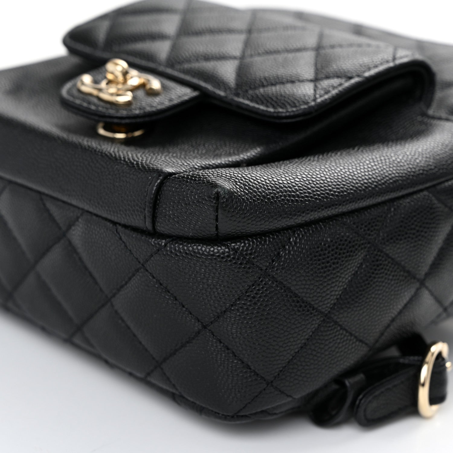 Chanel Caviar Quilted Small CC Day Backpack Black 10 of 11