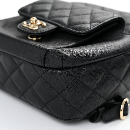 Chanel Caviar Quilted Small CC Day Backpack Black 10 of 11