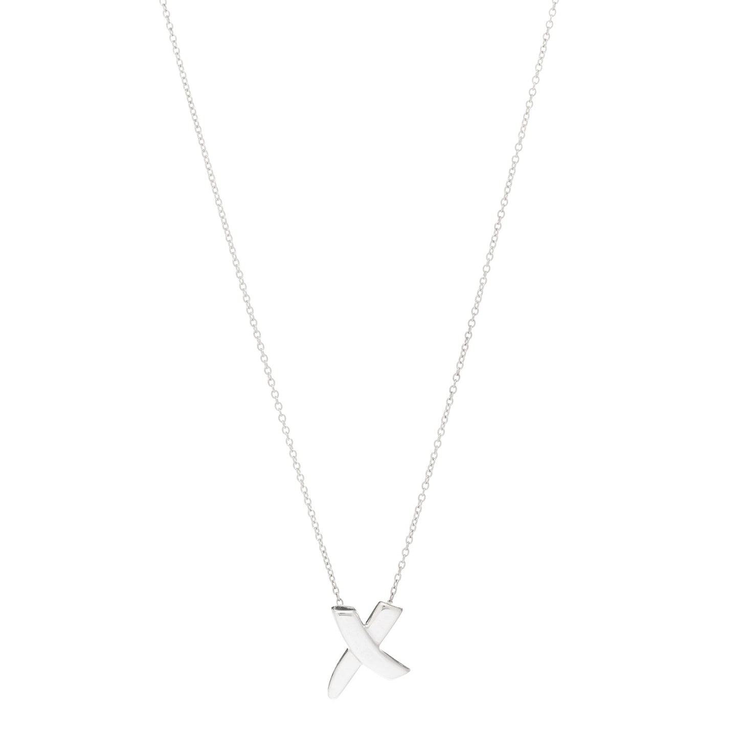 Sterling Silver Paloma Picasso Graffiti X Pendant Necklace