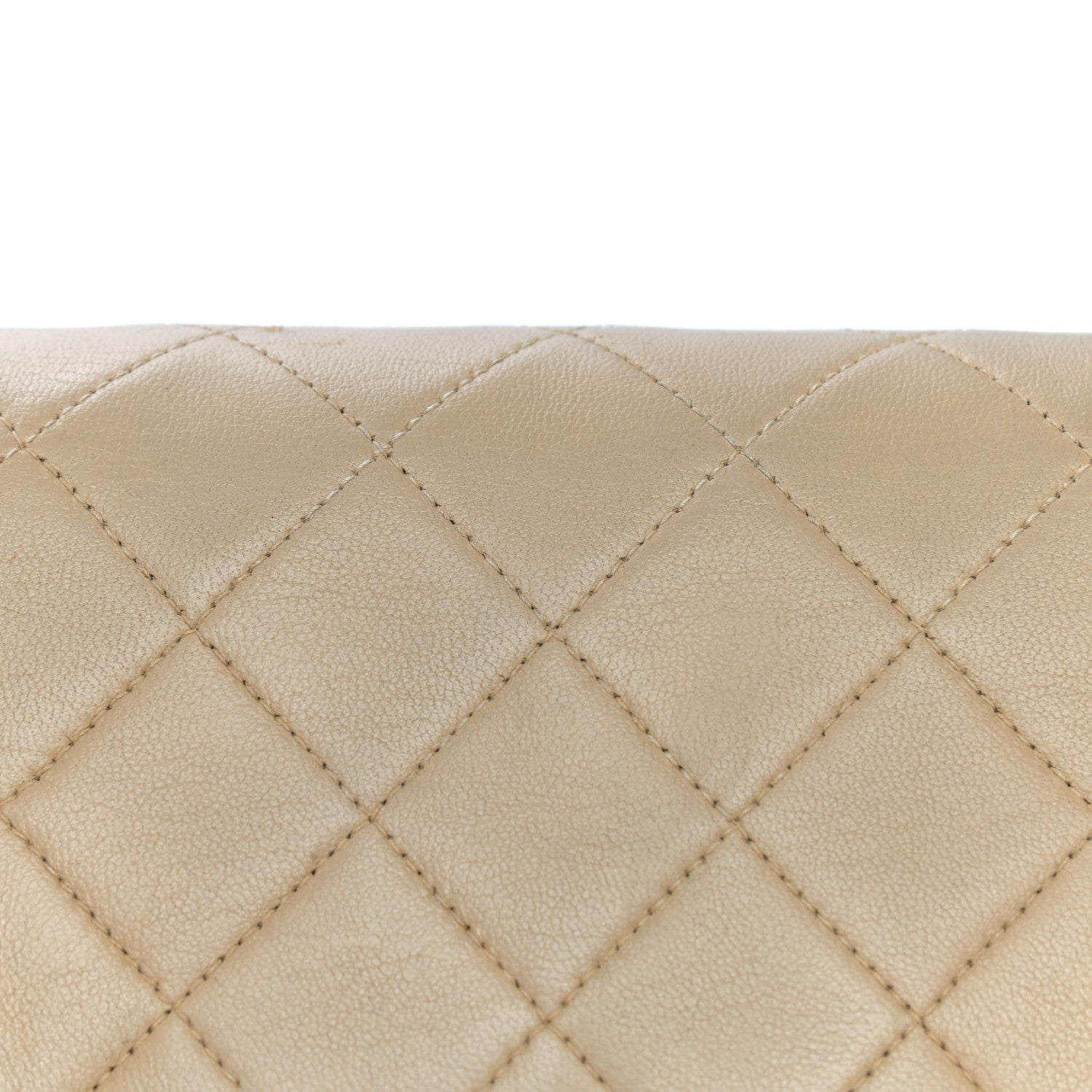 Chanel Lambskin Quilted Small Double Flap Beige 32 of 47