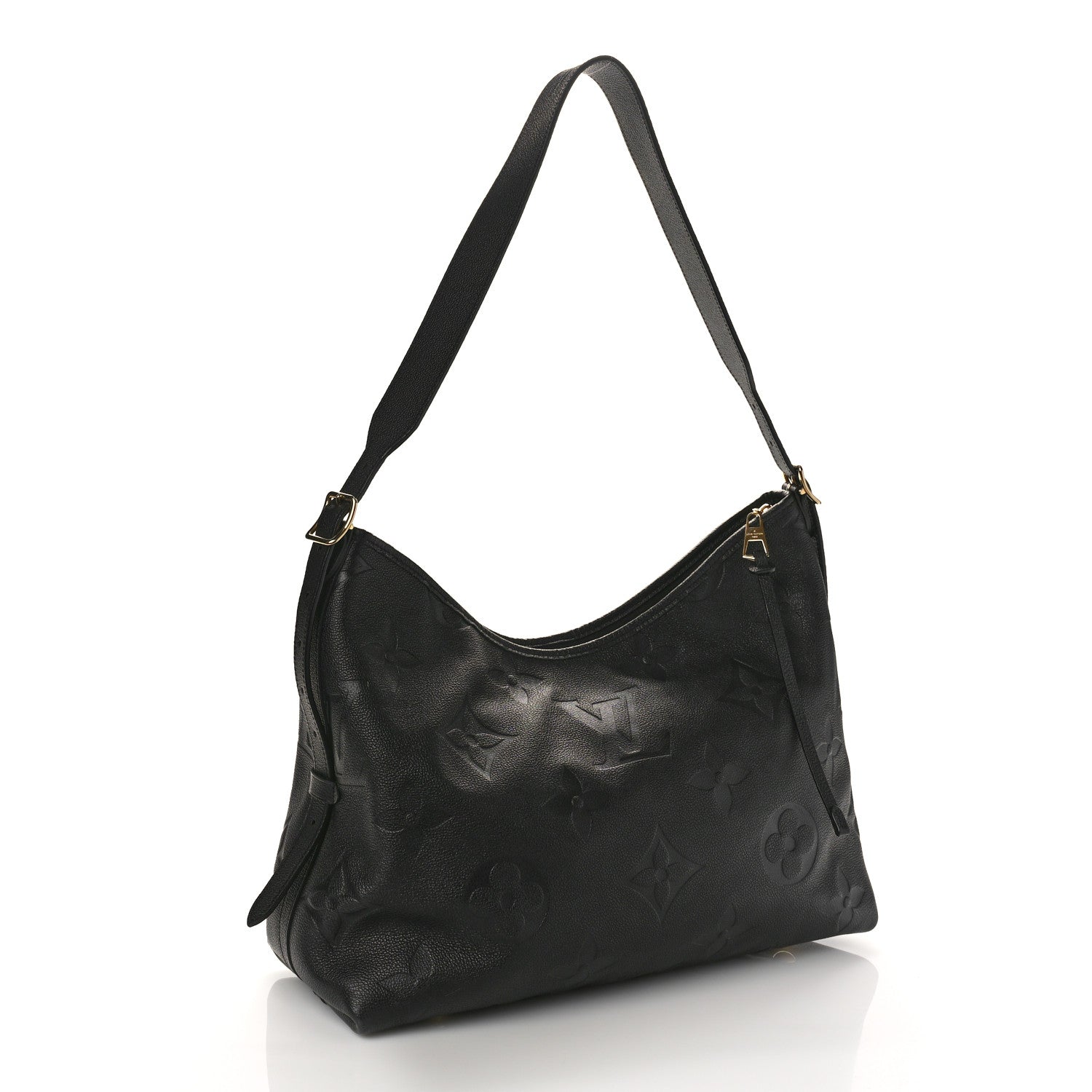 Louis Vuitton Empreinte Monogram Giant CarryAll MM Black 4 of 10