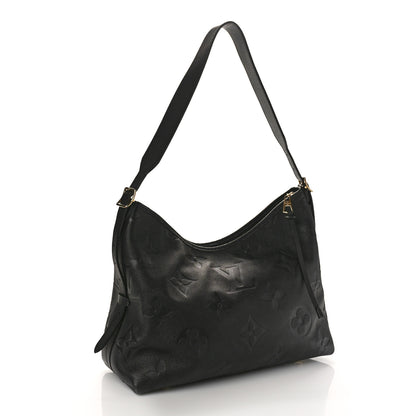 Louis Vuitton Empreinte Monogram Giant CarryAll MM Black 4 of 10