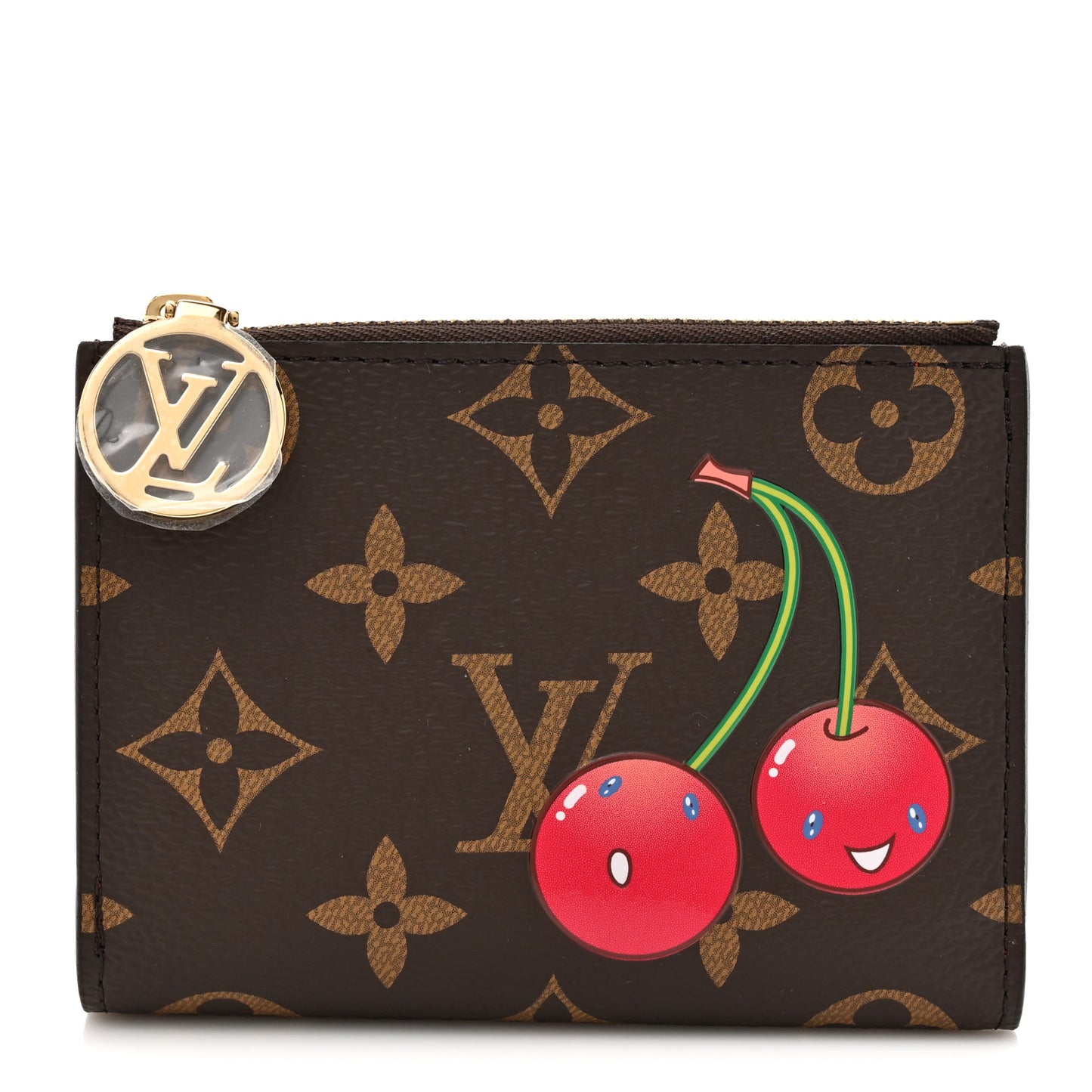LV X TM Monogram Cerises Lisa Wallet