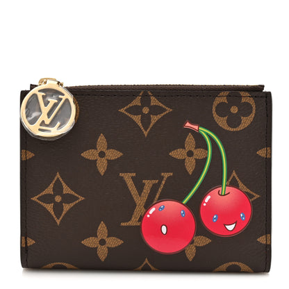 Louis Vuitton LV X TM Monogram Cerises Lisa Wallet 1 of 8