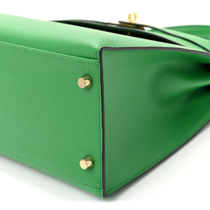 Hermes Epsom Kelly Sellier 32 Bambou 10 of 12
