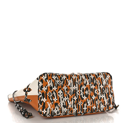 Louis Vuitton Monogram Giant Jungle Neverfull MM Ivory 4 of 8