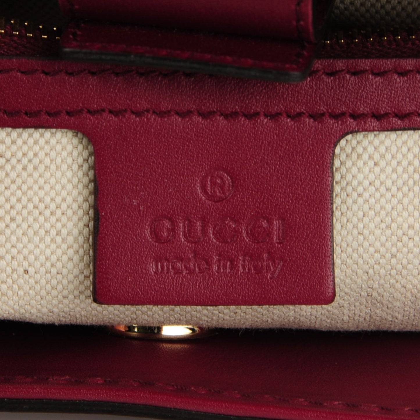 Monogram Medium Mayfair Tote Cherry