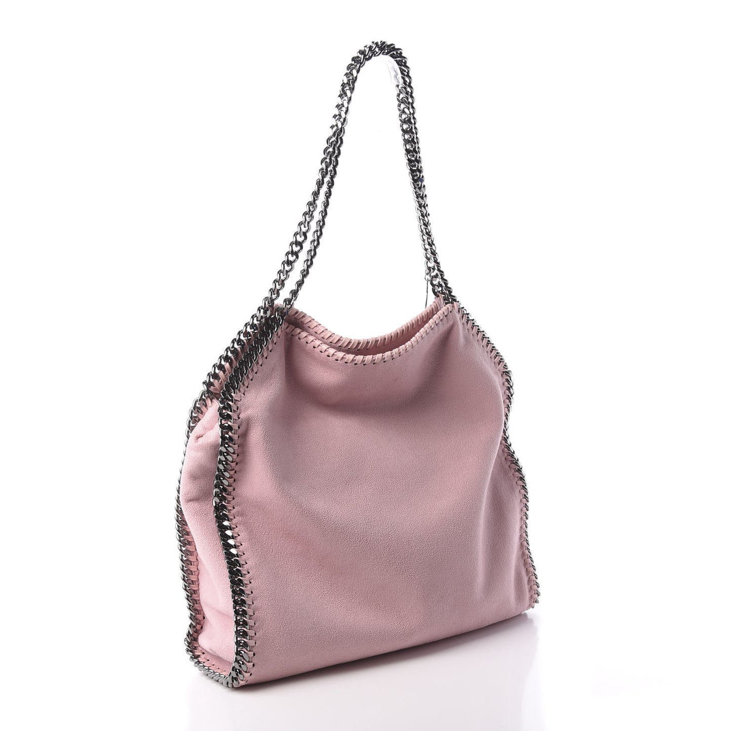 Shaggy Deer Small Falabella Tote Pink