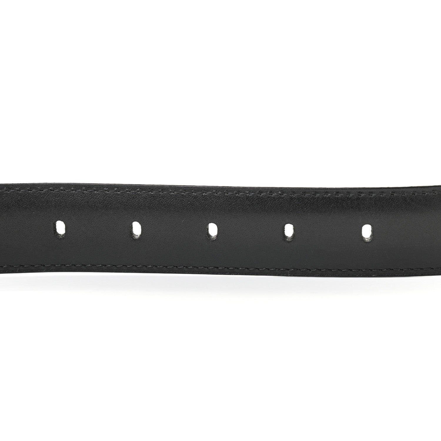 Louis Vuitton Calfskin Belt 100 40 Black 6 of 6