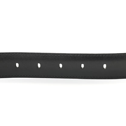Louis Vuitton Calfskin Belt 100 40 Black 6 of 6