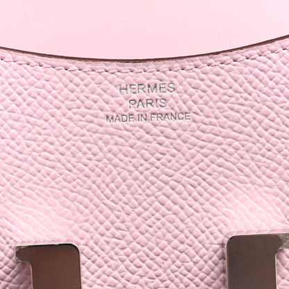 Hermes Epsom Constance Slim Wallet Mauve Sylvestre 7 of 10