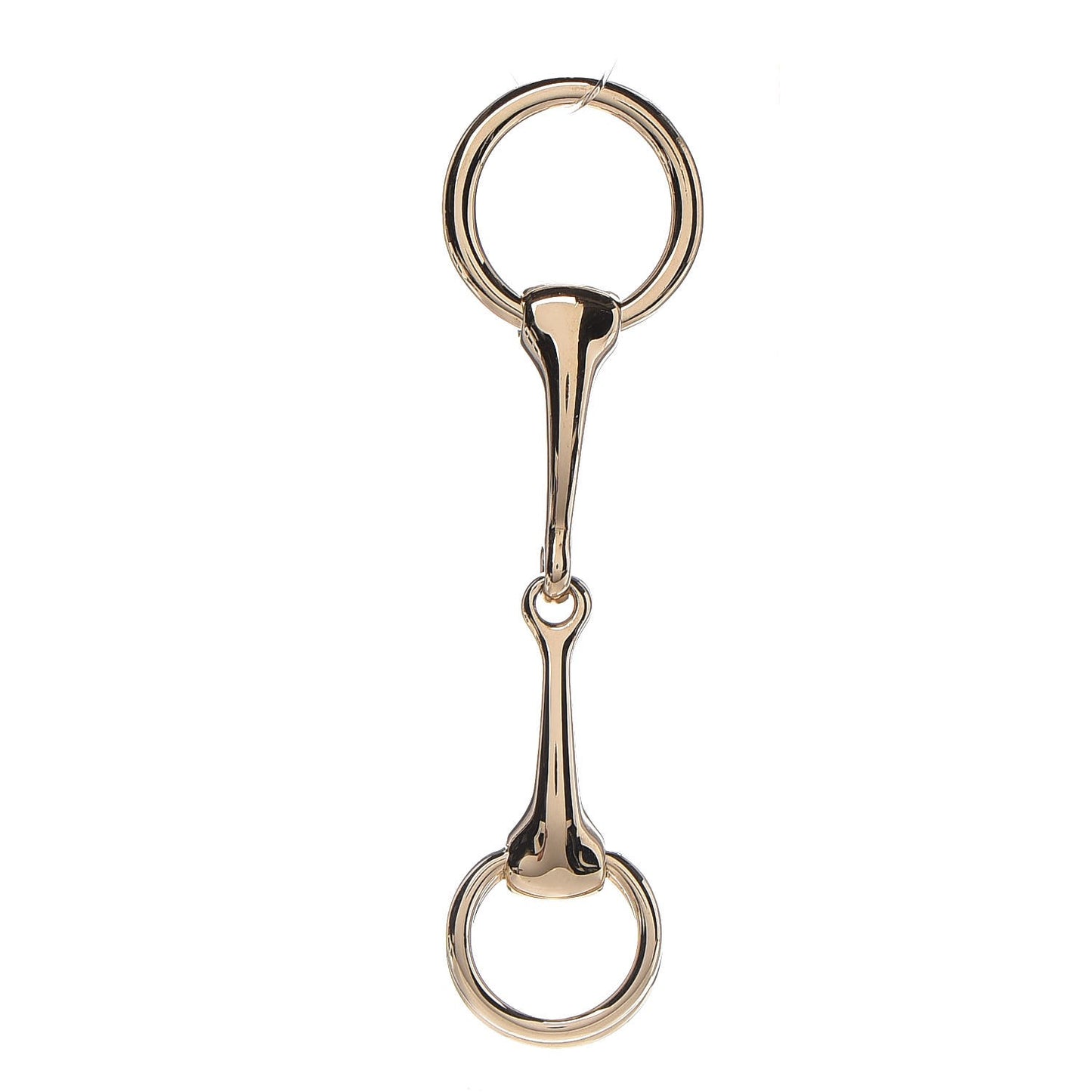 Permabrass Mors Scarf Ring Gold