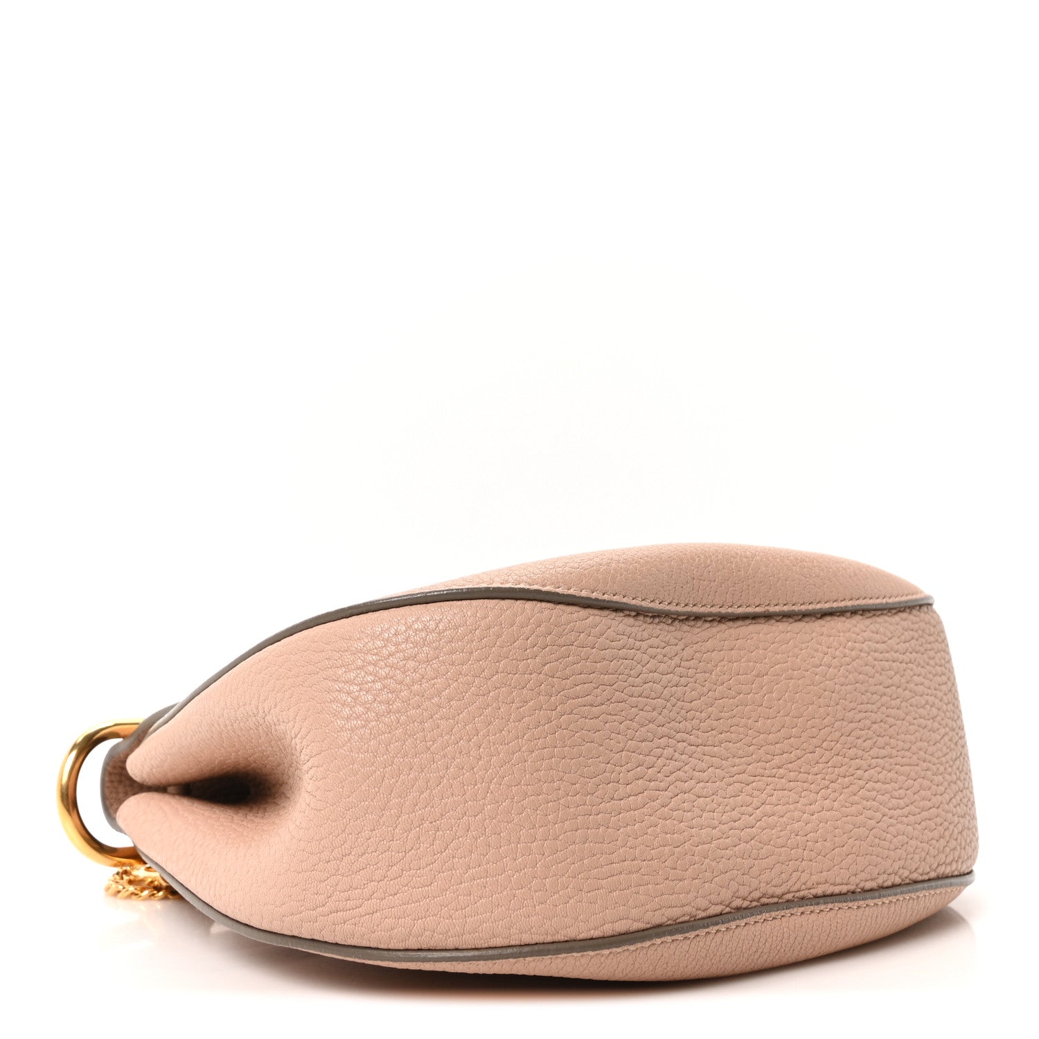 Chloe Grained Lambskin Drew Shoulder Bag Cement Pink 4 of 10