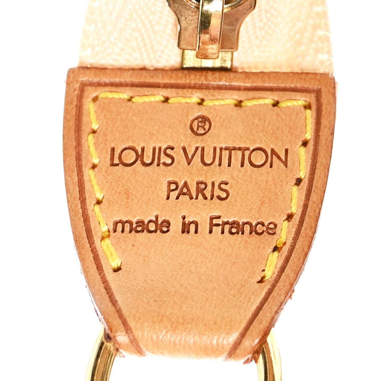 Monogram Multicolor Pochette Accessories White