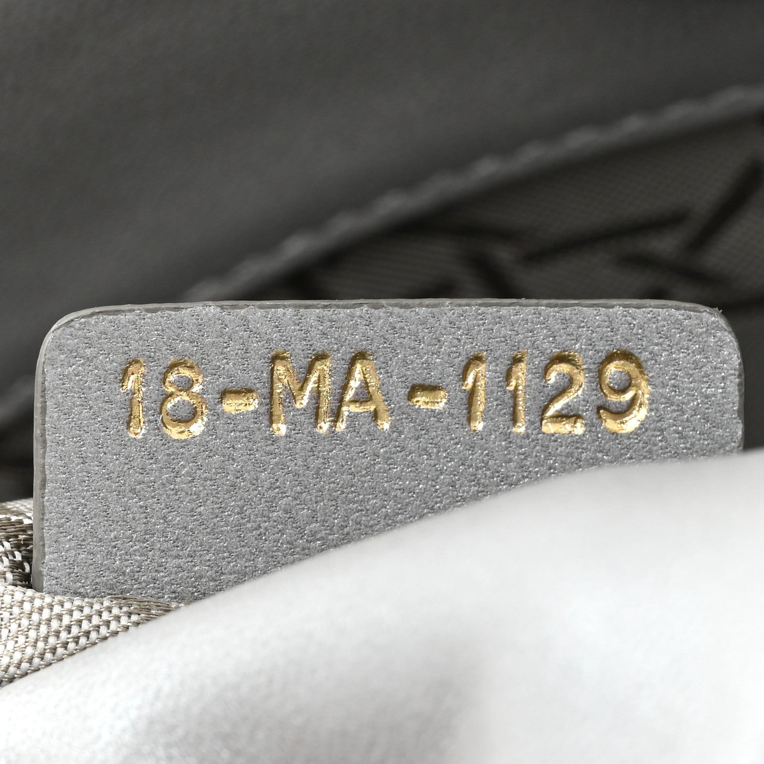Christian Dior Metallic Lambskin Cannage Mini Lady Dior Grey 7 of 10