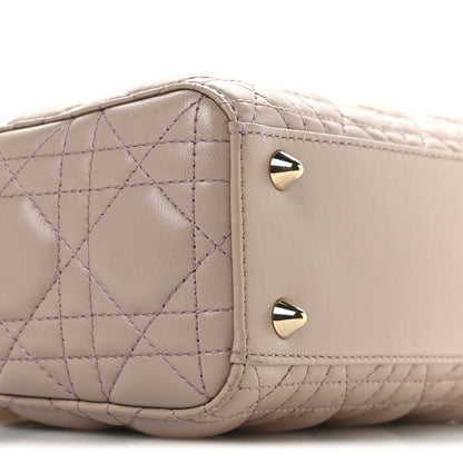 Christian Dior Lambskin Cannage Small My ABC Dior Lady Dior Fard 9 of 10