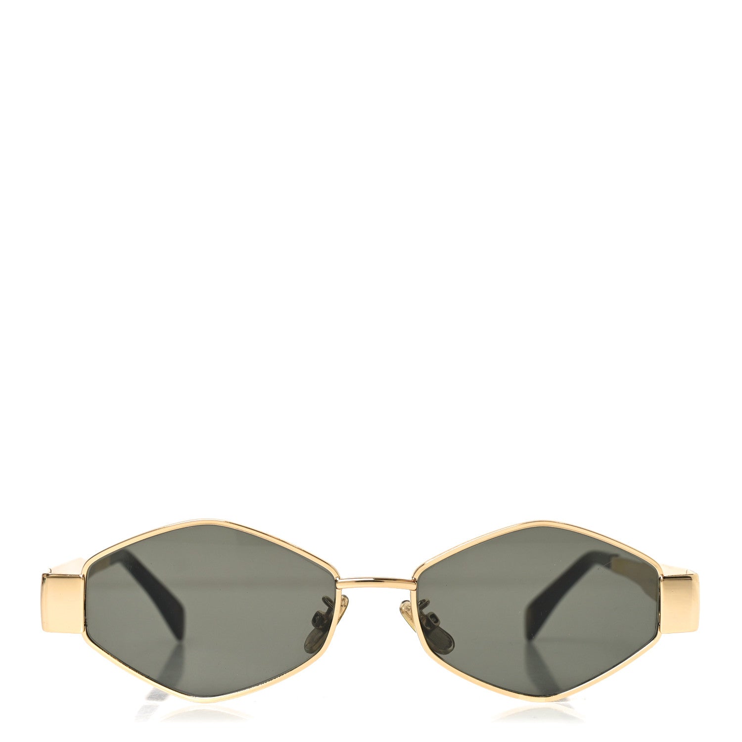 Celine Metal Triomphe 02 Sunglasses CL40254U Rose Gold Brown 2 of 7