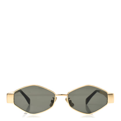 Celine Metal Triomphe 02 Sunglasses CL40254U Rose Gold Brown 2 of 7