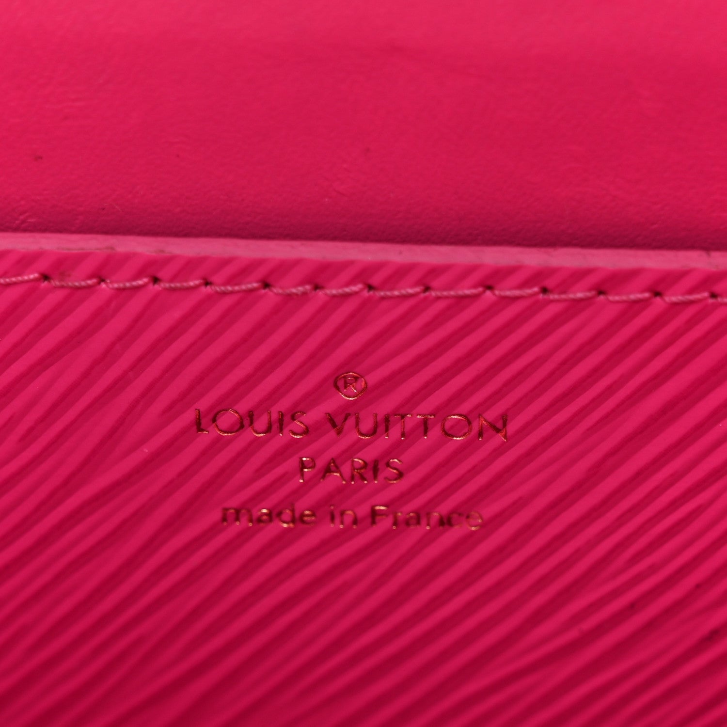 Louis Vuitton Epi Twist Braided Chain Shoulder Bag PM Rose Miami Pink 6 of 11