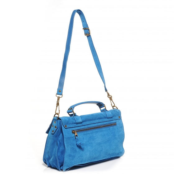 Proenza Schouler Suede PS1 Medium Satchel Light Peacock 4 of 6