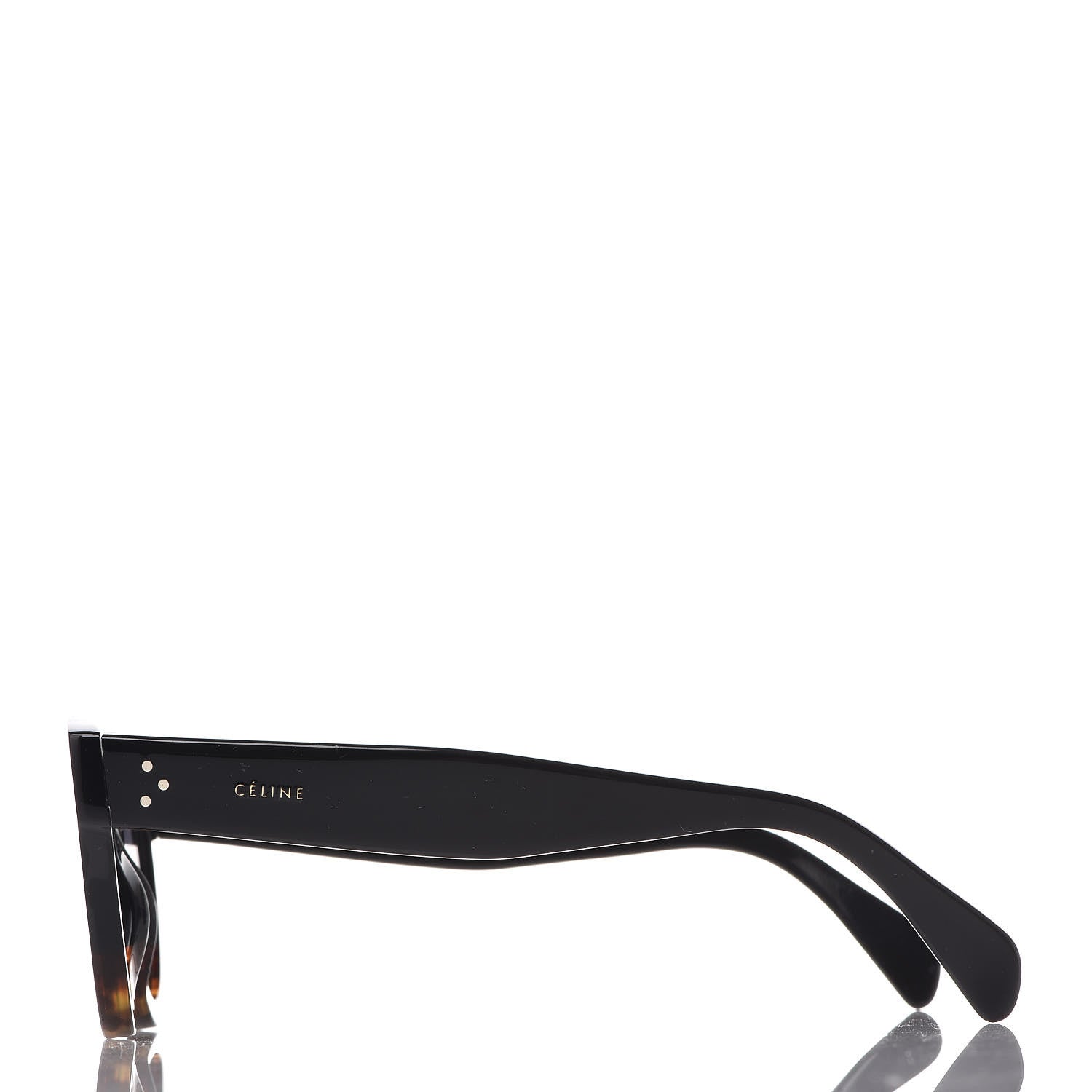 Celine Sunglasses CL 41425/S Black Havana 3 of 7