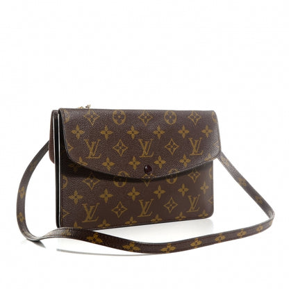 Louis Vuitton Monogram Pochette Double Rabat 3 of 12