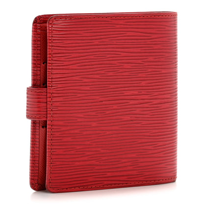 Louis Vuitton Epi Porte-Billets Compact Wallet Red 3 of 9
