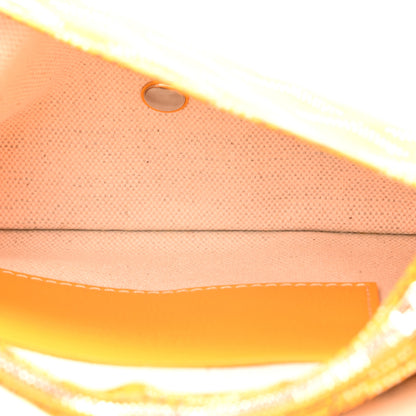 Goyard Goyardine Plumet Wallet Clutch Yellow 5 of 9