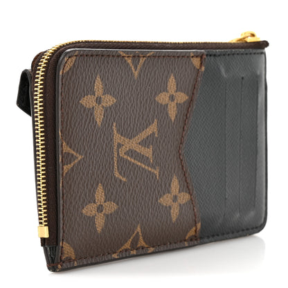 Louis Vuitton Monogram Recto Verso Card Holder Black 3 of 9