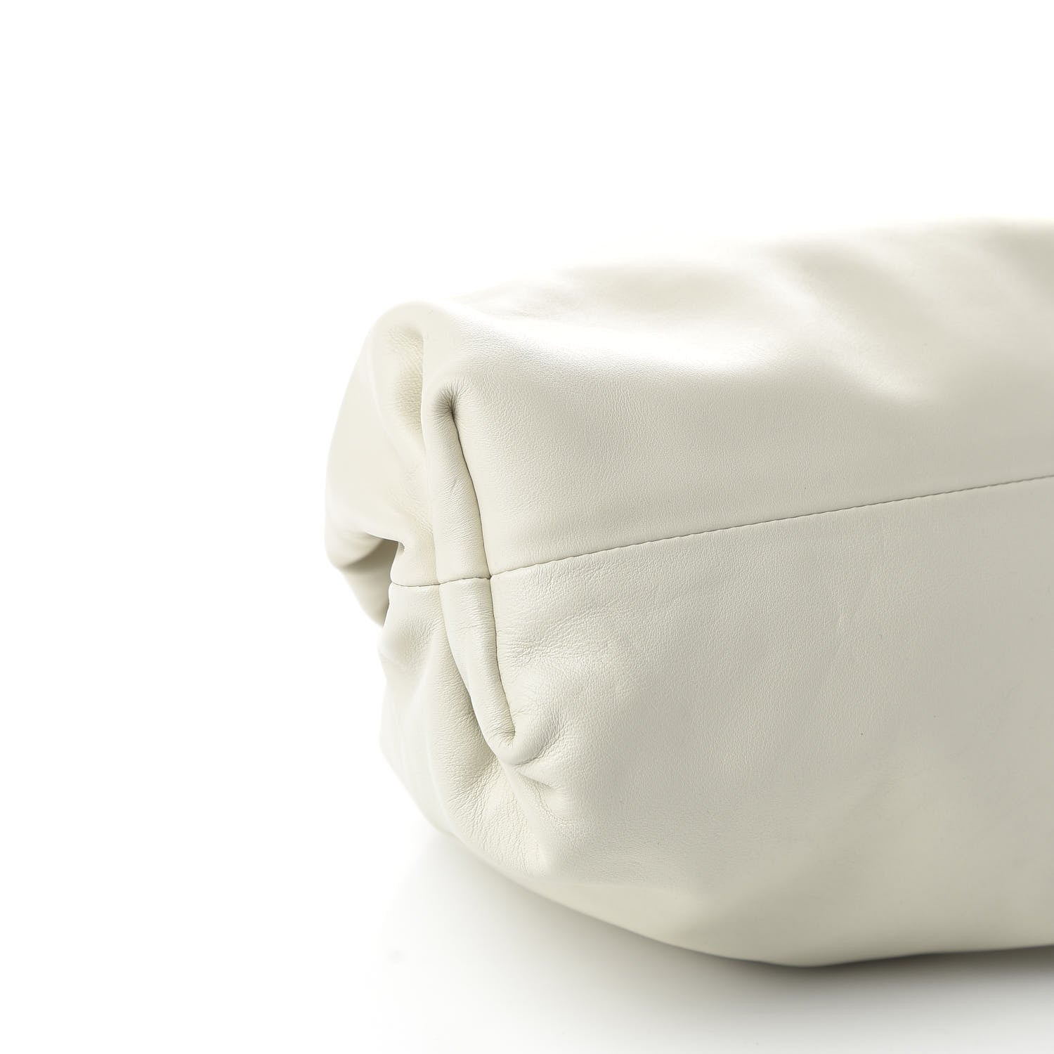Bottega Veneta Smooth Butter Calf The Pouch Oversized Clutch Mist 6 of 9