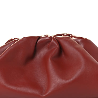 Bottega Veneta Smooth Butter Calf The Pouch Oversized Clutch Rust 9 of 11