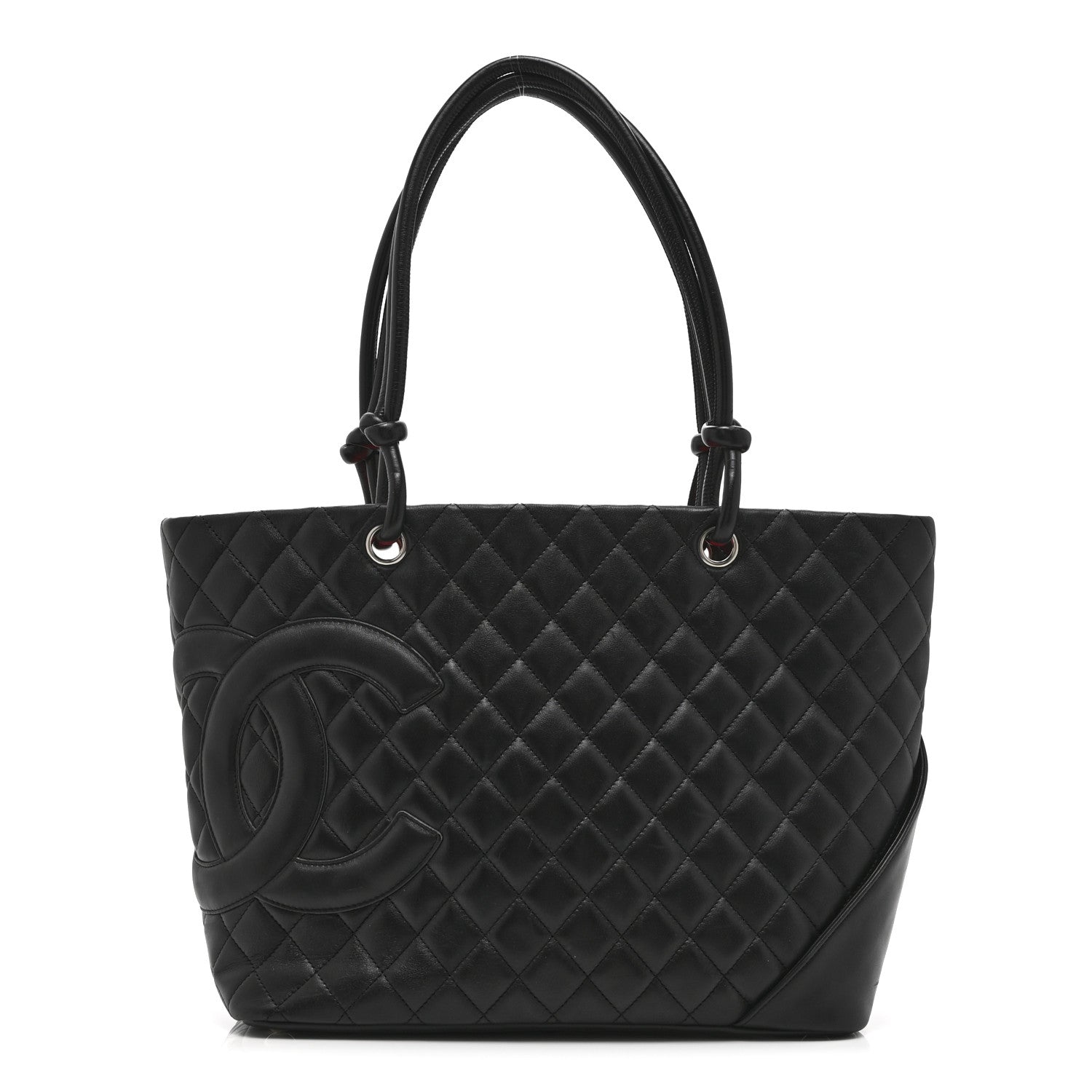 Chanel Calfskin Quilted Large Cambon Tote Black 1 of 10