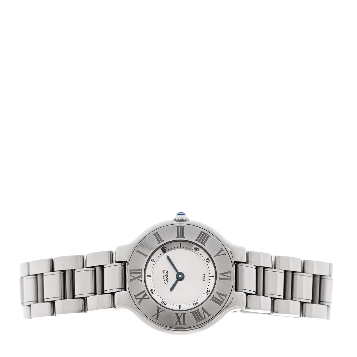 Cartier Stainless Steel 28mm Must De 21 Quartz Watch 2 of 4