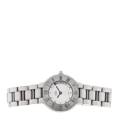 Cartier Stainless Steel 28mm Must De 21 Quartz Watch 2 of 4