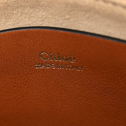 Chloe Suede Small Hayley Hobo Caramel 6 of 9