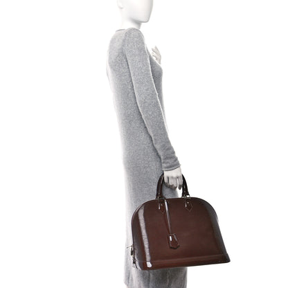 Louis Vuitton Electric Epi Alma GM Prune 2 of 11