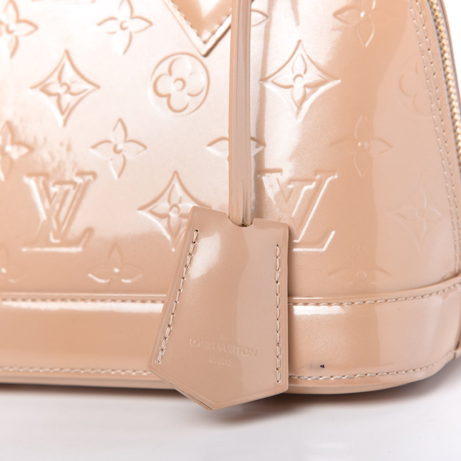 Louis Vuitton Vernis Alma BB Rose Florentin 9 of 10