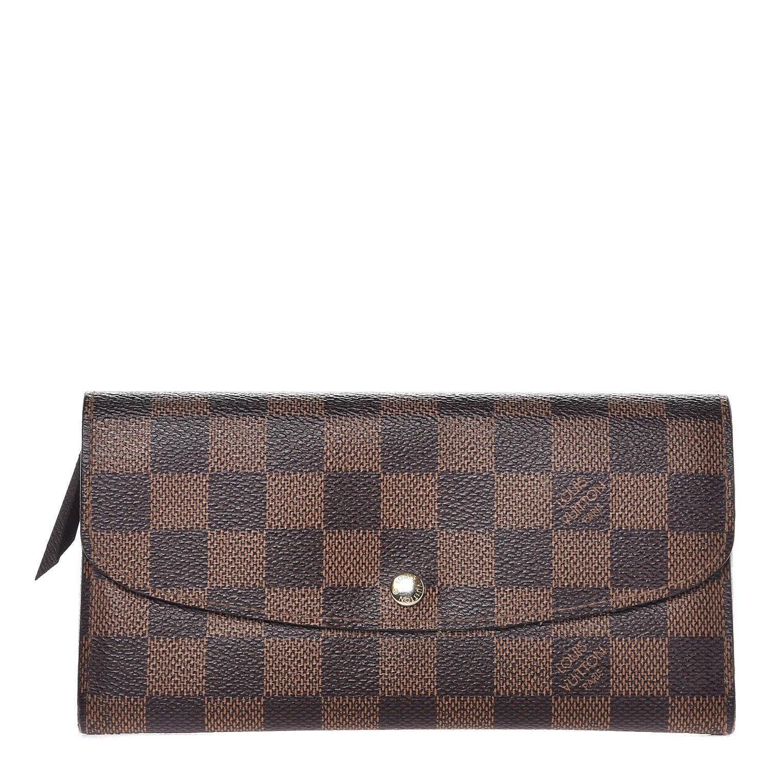 Louis Vuitton Damier Ebene Emilie Wallet 1 of 7
