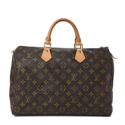 Louis Vuitton Monogram Speedy 35 1 of 14