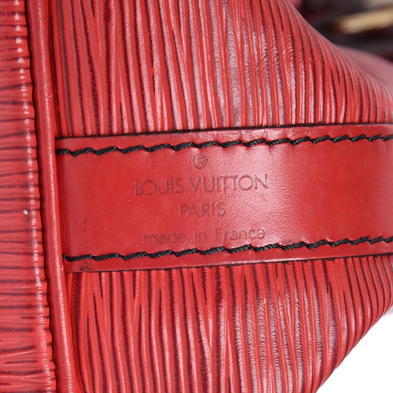 Louis Vuitton Epi Petit Noe Castillan Red 7 of 8