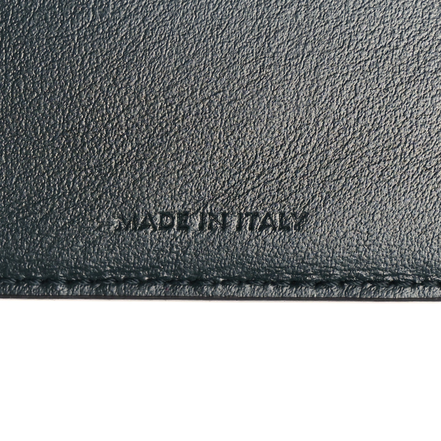 Shiny Calfskin Small Triomphe Wallet Amazone