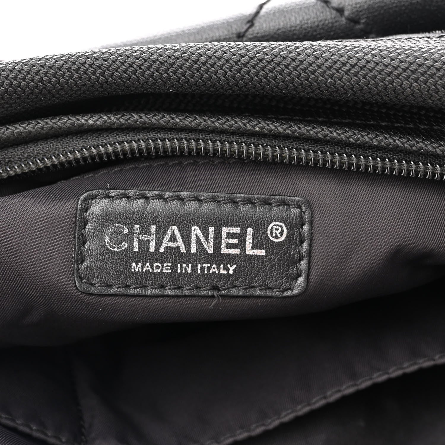 Chanel Coated Canvas Paris Biarritz Hobo Black 6 of 12