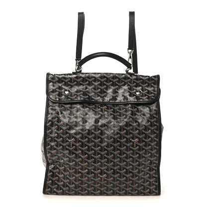 Goyard Goyardine Saint Leger Soft Briefcase Backpack Black 1 of 9